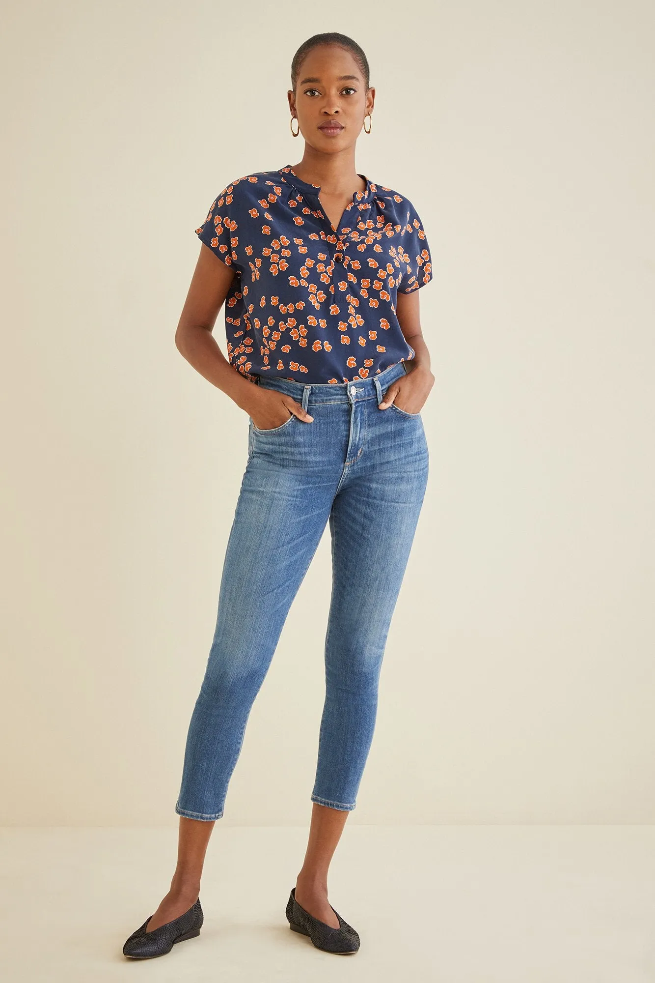 Renata Silk Blouse