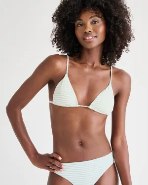 Sage Triangle Bikini Top