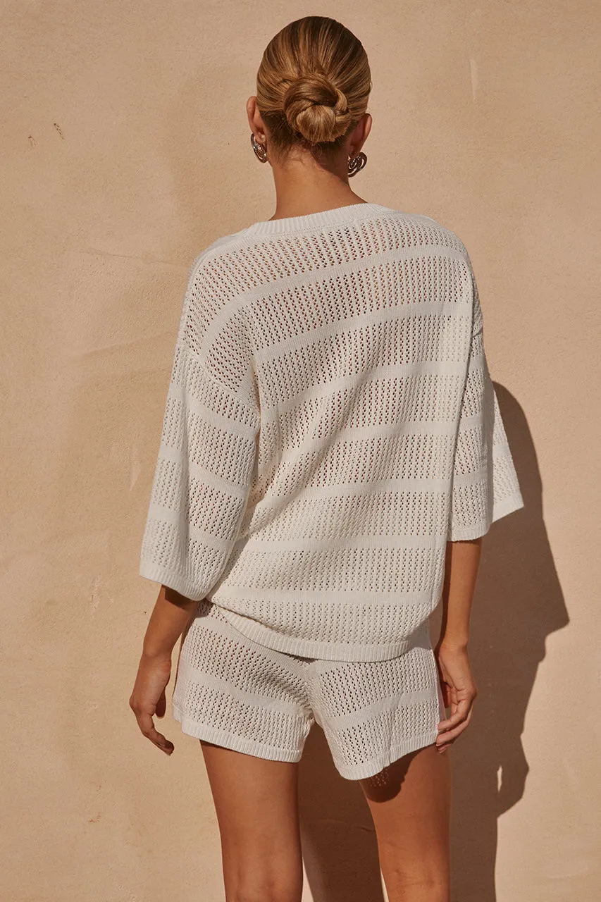 SAMIA TOP - WHITE