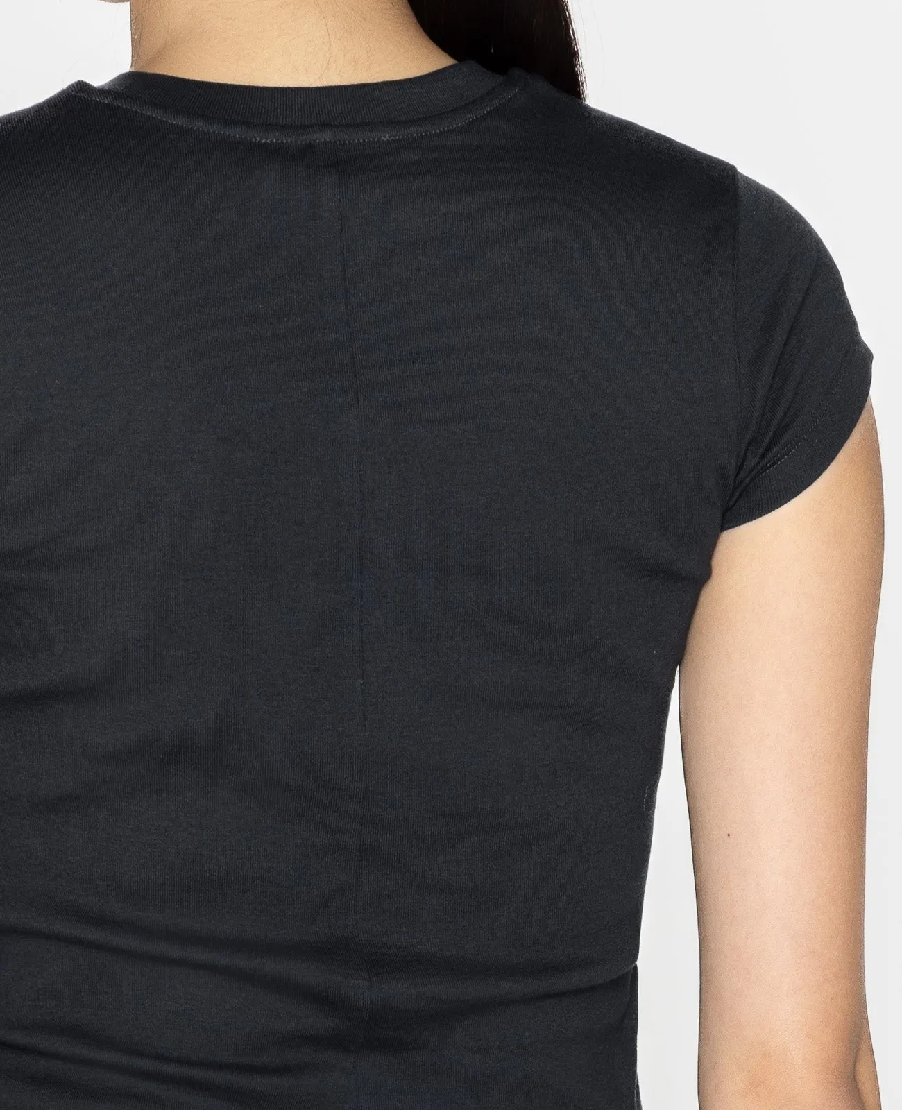 Supima Cap Sleeve Ribbed Tee