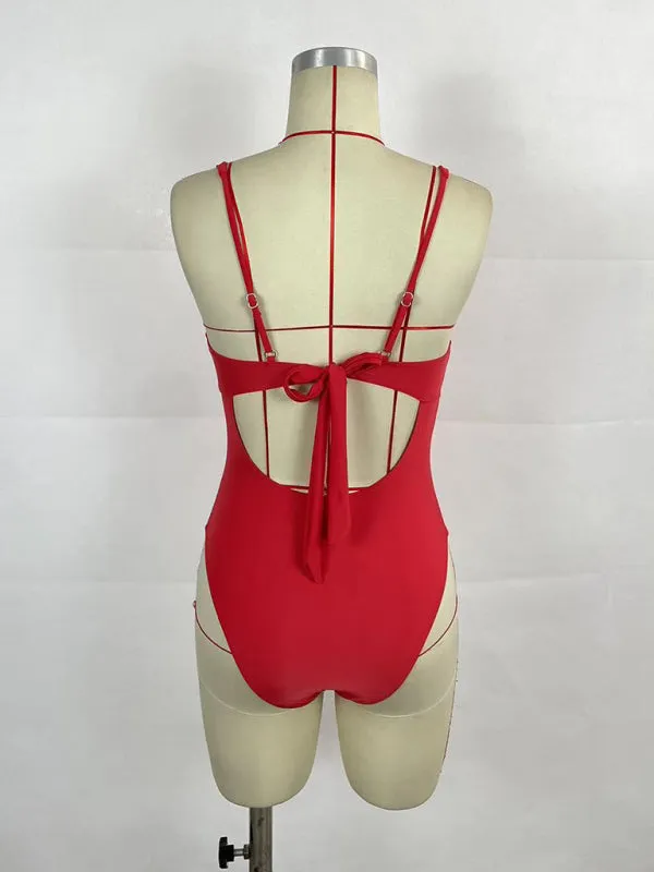 TEEK - Beach Back Tie Swimsuit