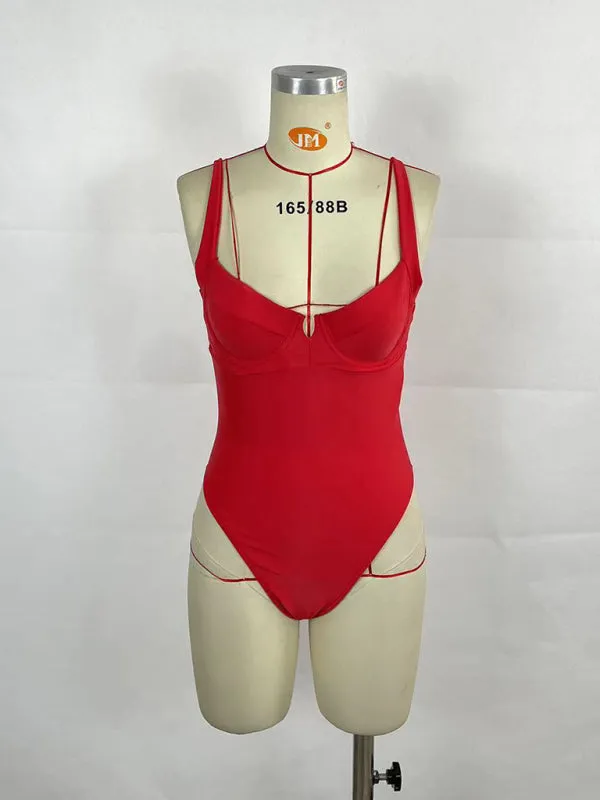 TEEK - Beach Back Tie Swimsuit