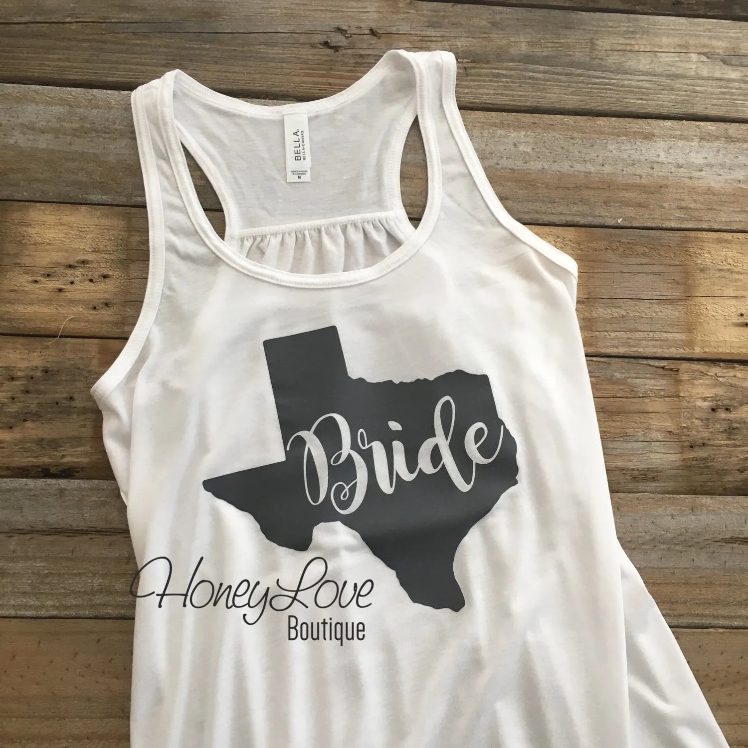 Texas Bride flowy tank