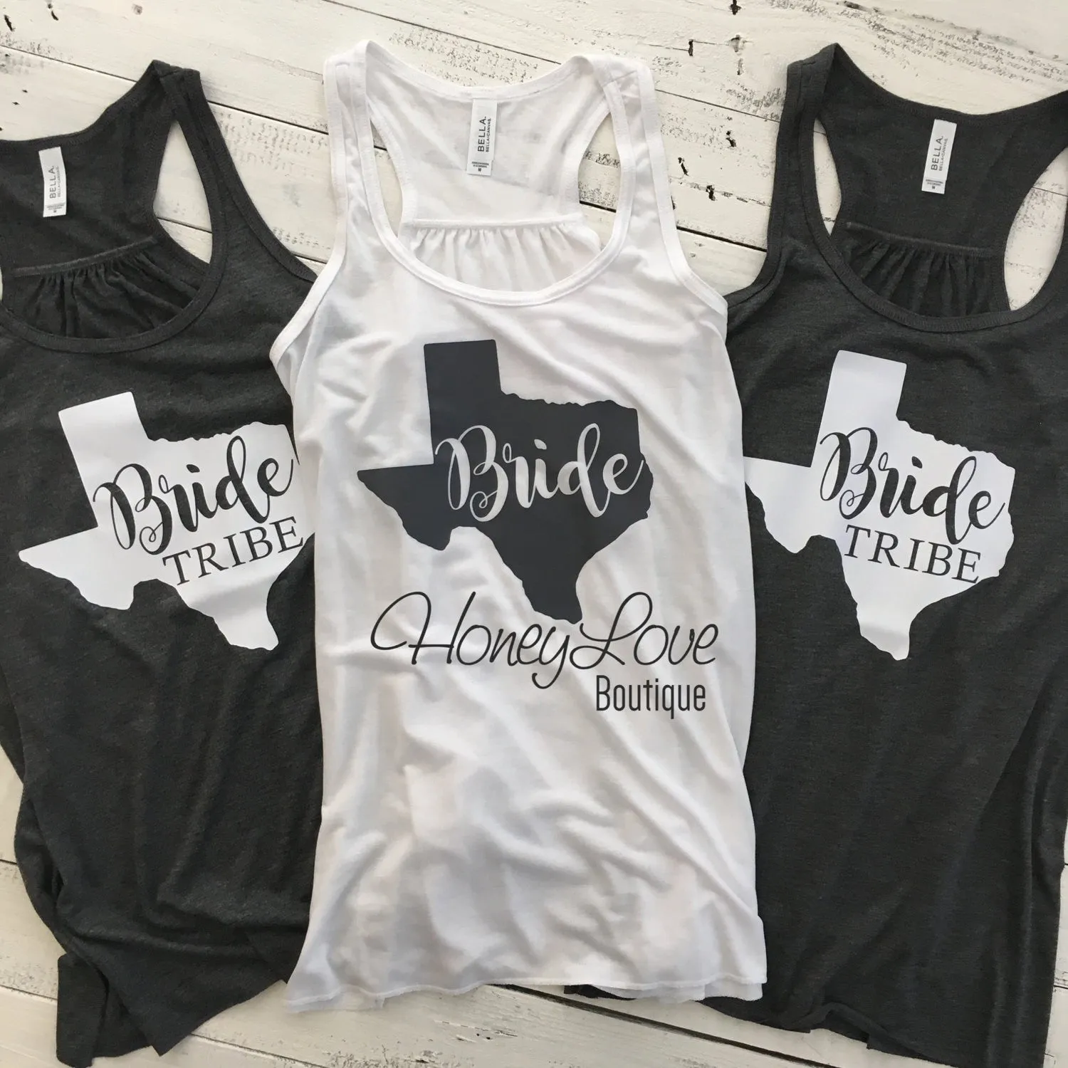 Texas Bride flowy tank