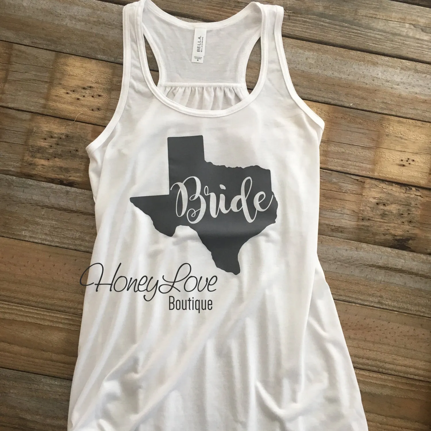 Texas Bride flowy tank