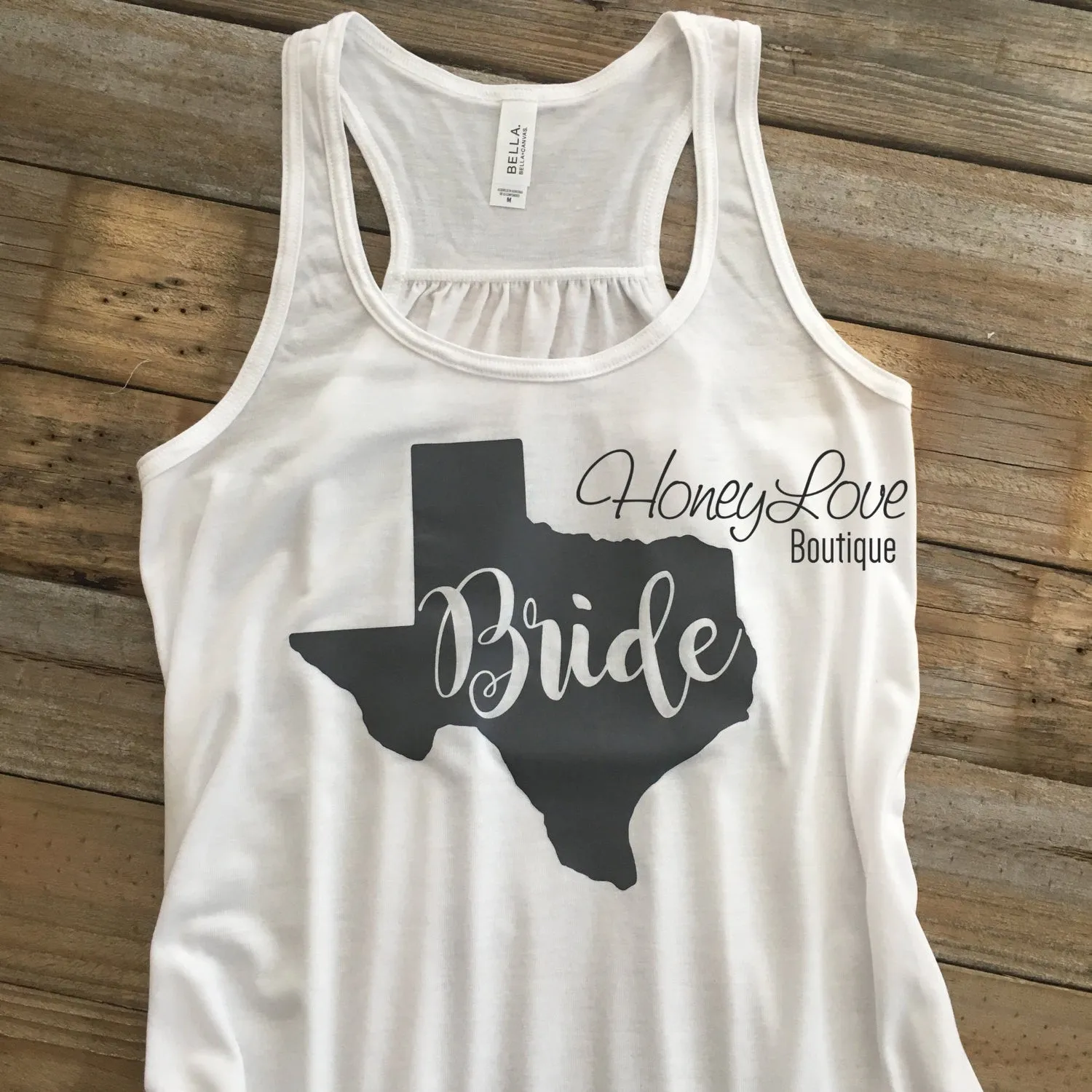 Texas Bride flowy tank