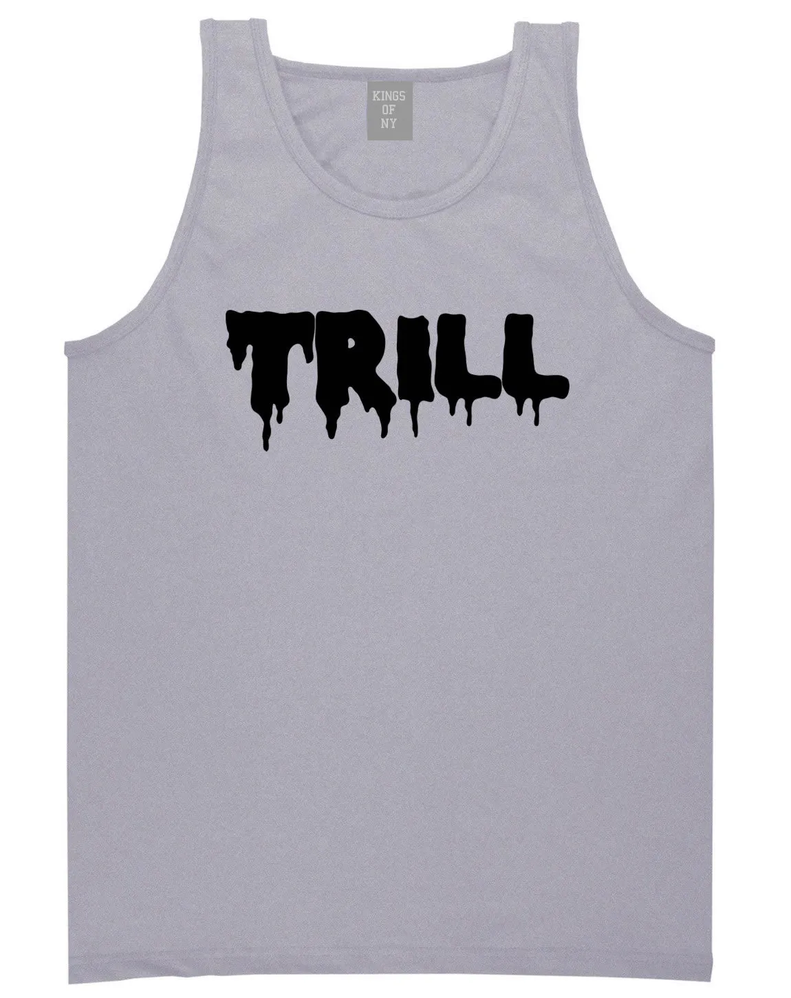 Trill Blood Drip Font Tank Top