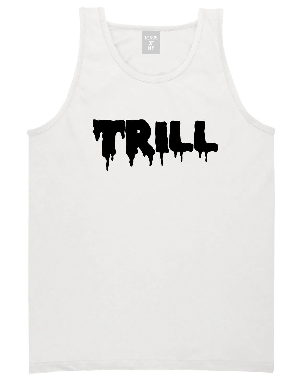 Trill Blood Drip Font Tank Top