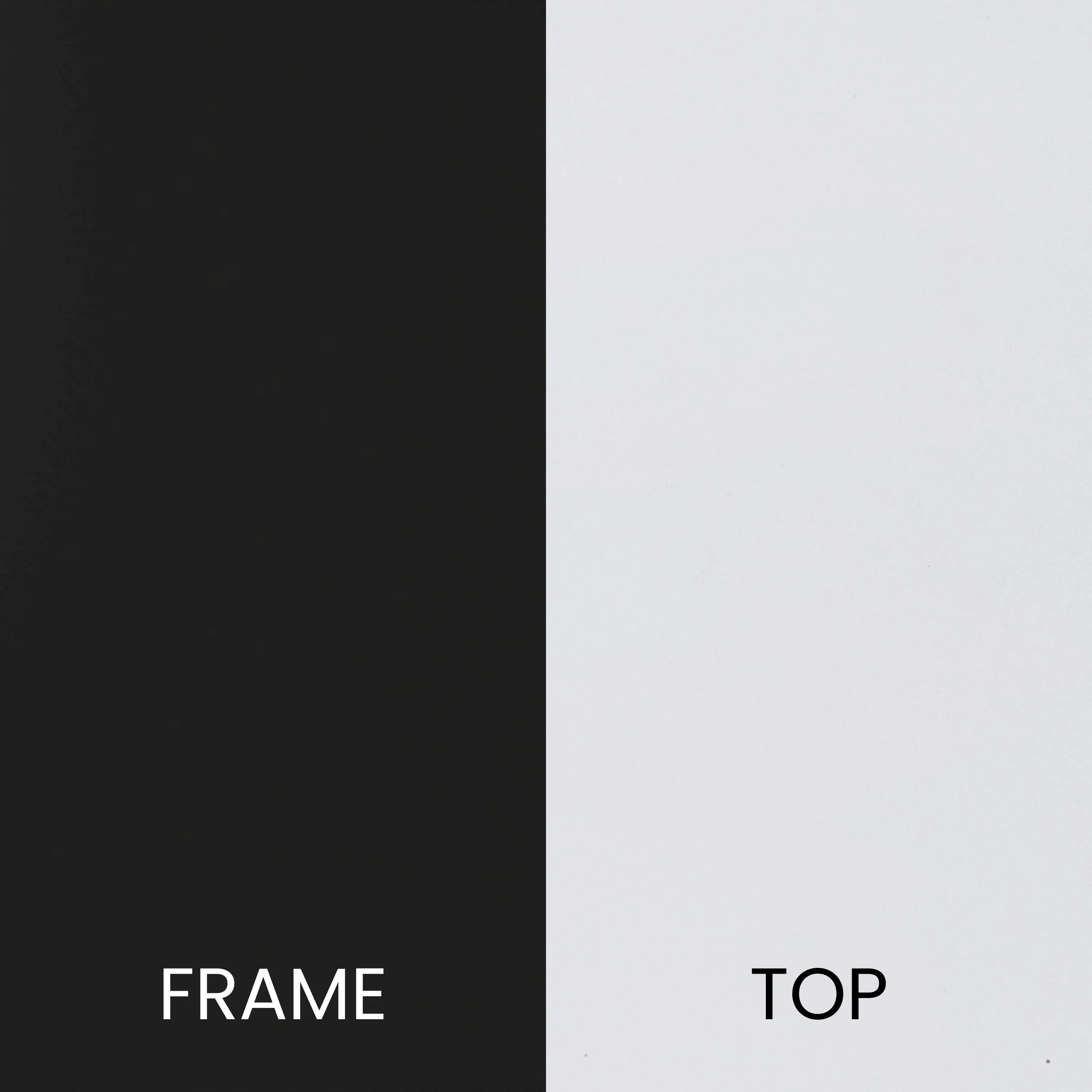White End Table-Black Frame NAN-JH-1787ET-BK-GG