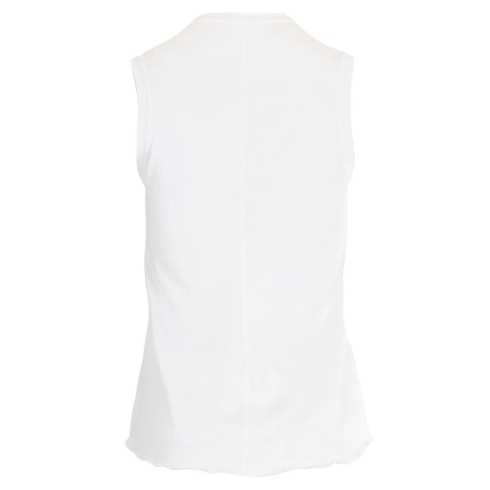 Women's Tennis Tank White