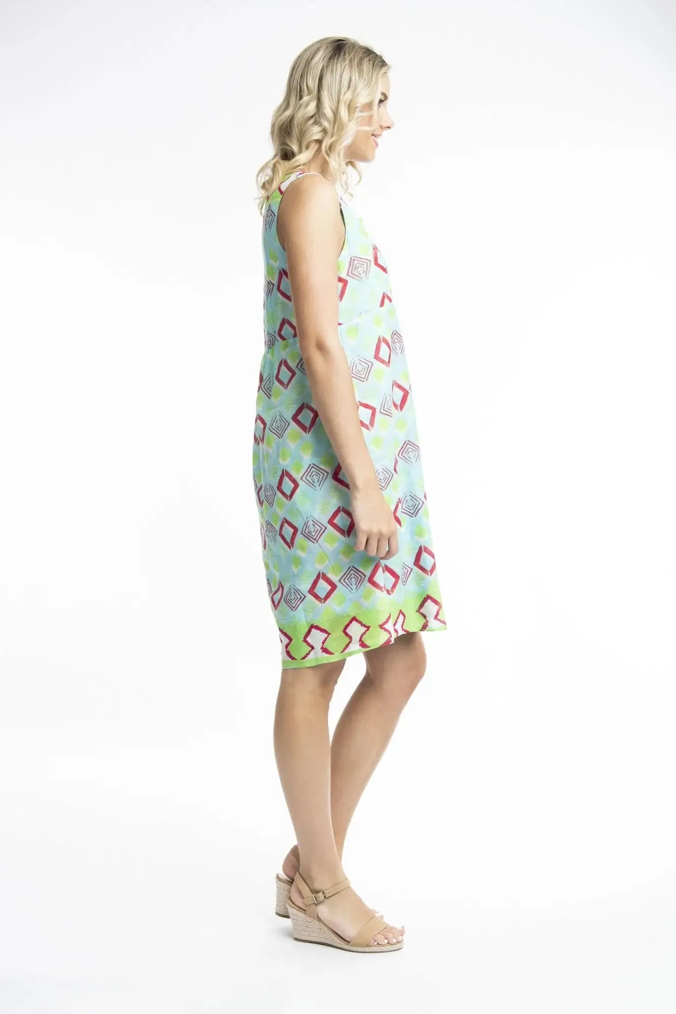 Zio Turq Dress Reversible Sleeveless